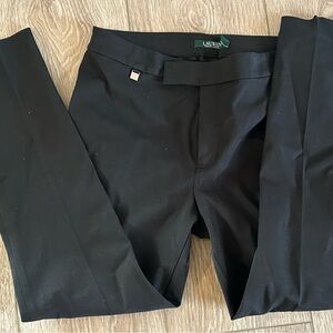 Lauren Ralph Lauren Black Dress Pants/Trousers Size 8